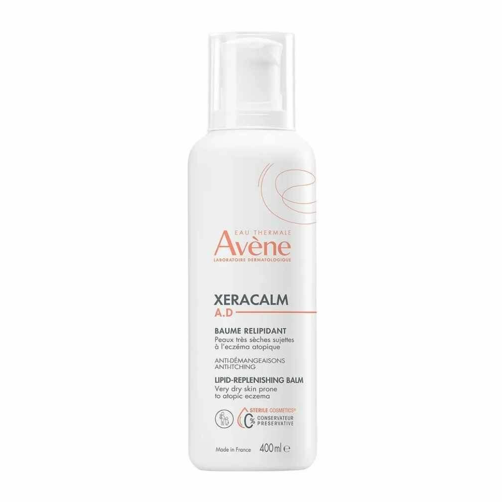 EAU THERMALE AVENE Липидо-восполняющий бальзам для лица и тела Xeracalm A.D. Lipid-Replenishing Balm (400 мл)