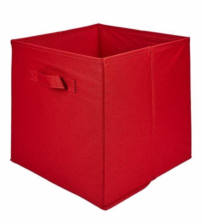 Короб KUB 31x31x31 см 29.7 л полипропилен цвет красный