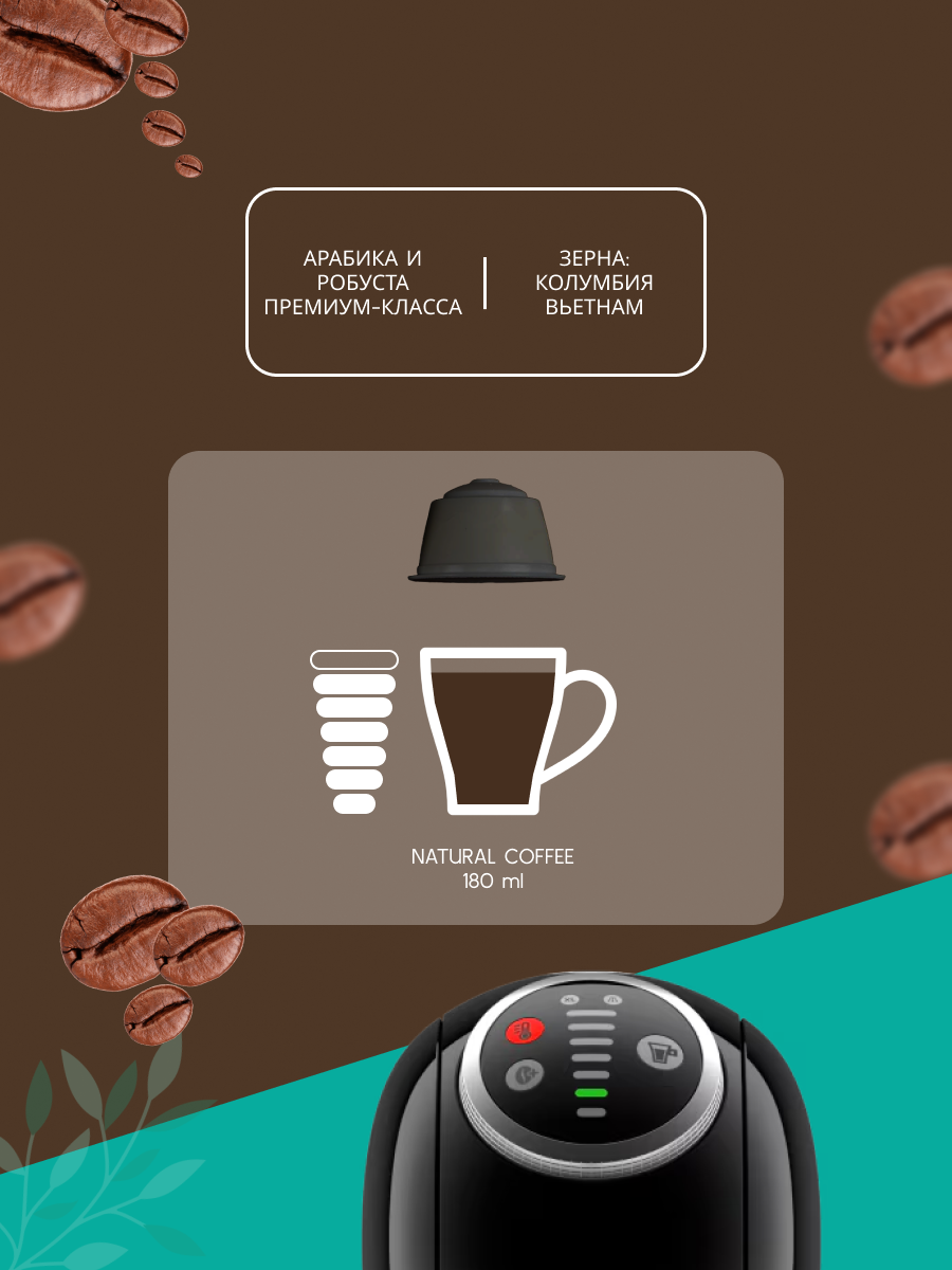 Кофе в капсулах NESCAFE FLAT WHITE Dolce Gusto, 48 капсул, 3 пачки — фото 1