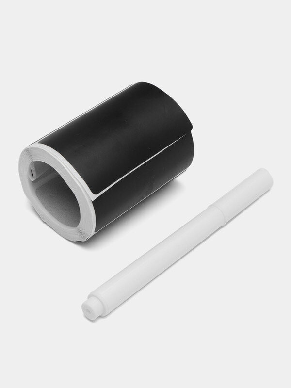 Наклейки для надписей с маркером, 120 шт, для банок, контейнеров — фото 1