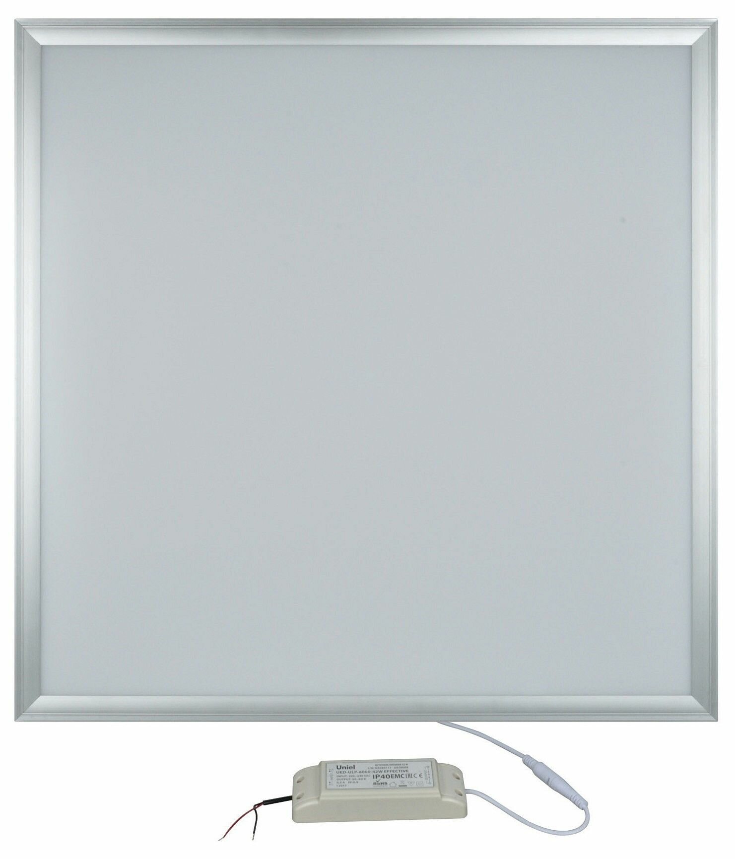Светильник для потолка Армстронг Uniel Effective silver UL-00001793