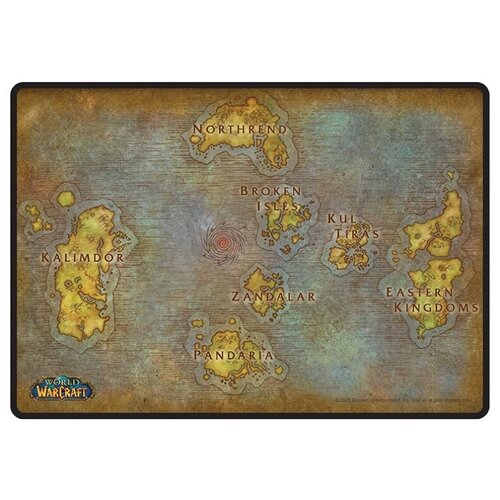 Коврик для мыши ABYstyle World of Warcraft карта Азерота 35 x 25cm ABYACC373