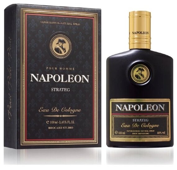 Мужской одеколон Brocard Parfums Eternel Napoleon Strateg, 100 мл