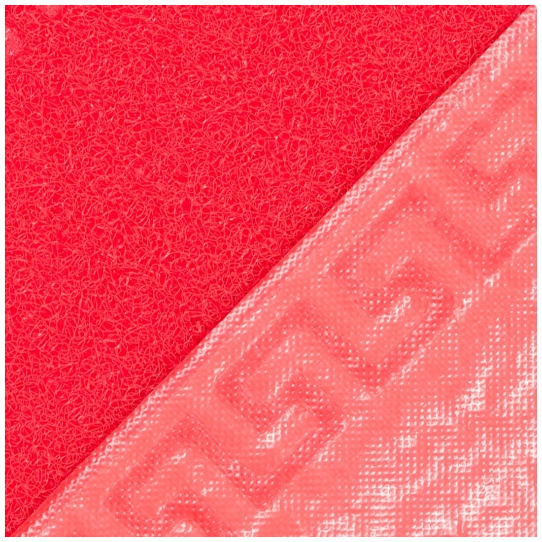 Коврик "Spongy" Меандр 40х60 см, красный, SUNSTEP™ - фотография № 4