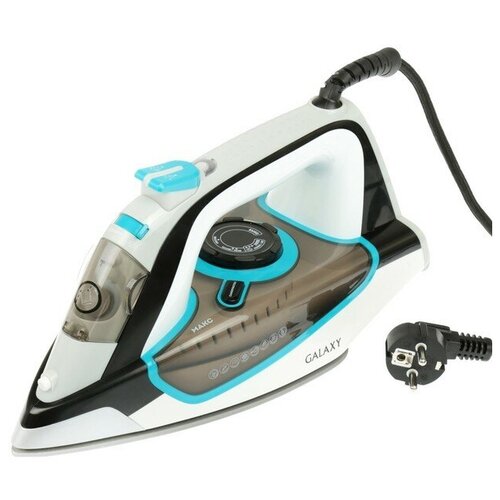 Уценка Утюг Galaxy GL 6107 2800 Вт керамическая подошва белый 351800₽
