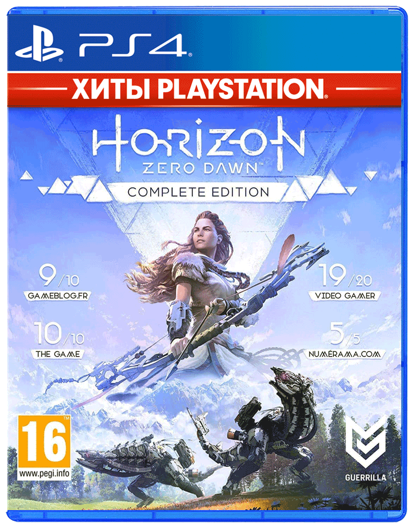 Horizon Zero Dawn Complete Edition [Хиты PlayStation][PS4 русские субтитры]