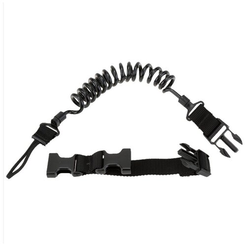 фото Карабин страховочный, тактический, многофункциональный (черный). filinn