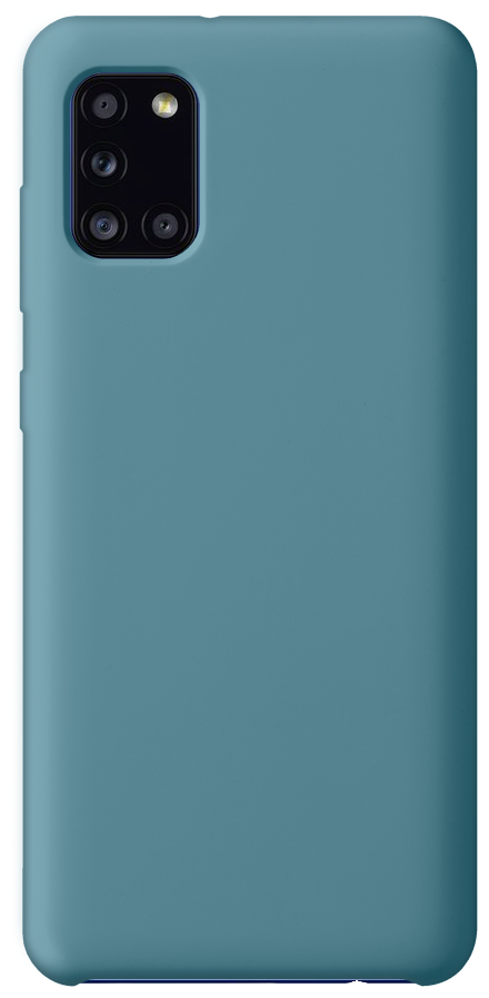 Чехол Liquid Silicone Case для Samsung Galaxy A31 (2020), синий, Deppa 87676