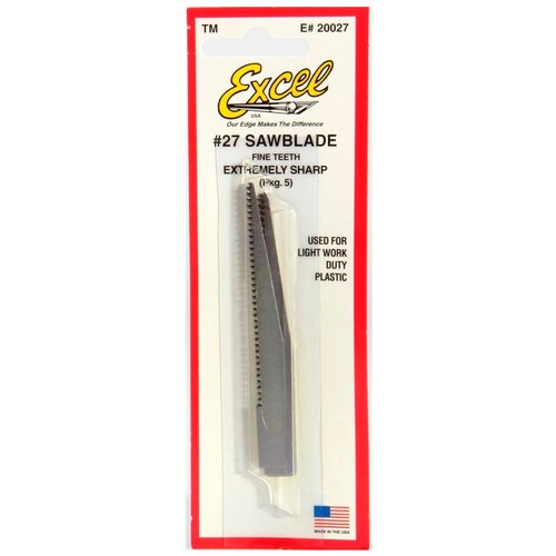 Набор из пяти пилок N27 для модельного ножа Excel (США), EX20027
