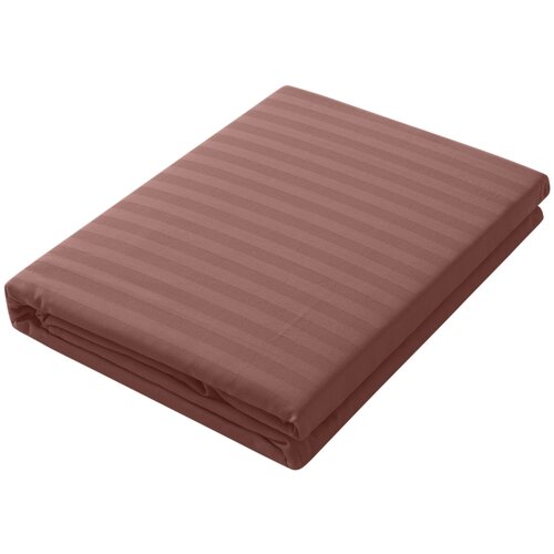 Пододеяльник LOVEME 2 спальный 180х215 см, страйп-сатин, цвет бордовый (Palermo)