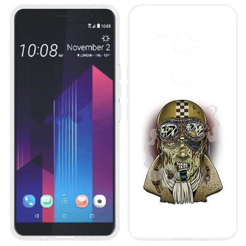 Чехол задняя-панель-накладка-бампер MyPads военный зомби для HTC U11 EYEs противоударный
