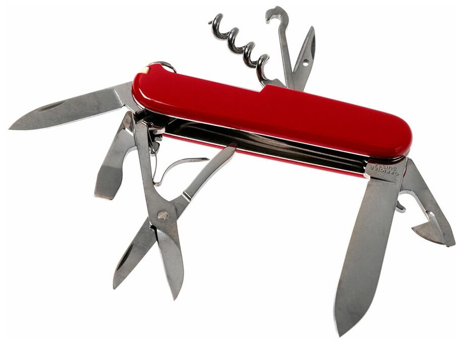 Нож перочинный Victorinox Climber (1.3703) 91мм 14функций красный карт.коробка - фото №4