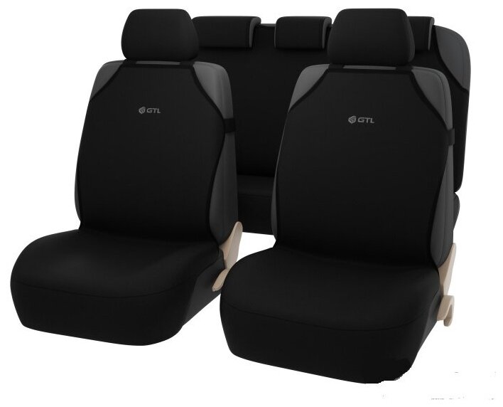 фото Чехлы на сиденья PSV GTL Start Plus, черные