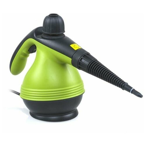 Пароочиститель Kitfort КТ-906 1200 Вт 03 л нагрев 23 мин чёрно-зелёный 843000₽