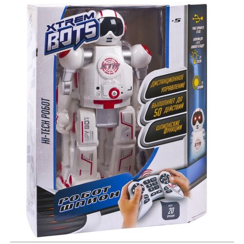 Xtrem Bots Робот Шпион, ИК управление, световые и звуковые эффекты 20 функций