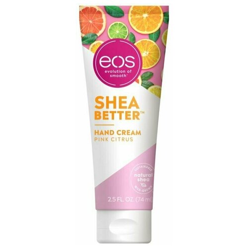Кремы для рук EOS Крем для рук Pink Citrus Hand Cream Розовый Цитрус, 74 мл