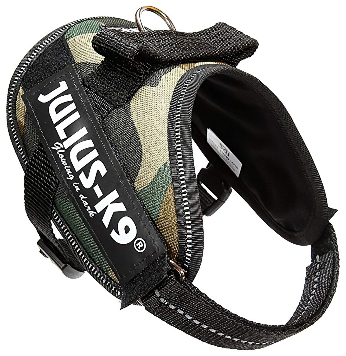 Шлейка для собак Julius-K9 IDC®-Powerharness Mini-Mini 40-53 см./4-7 кг. (камуфляж)