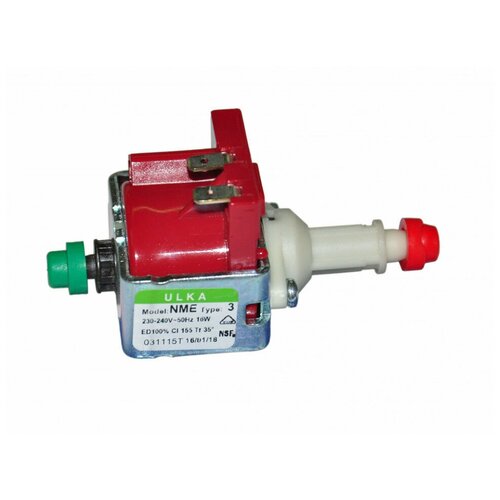 Насос ULKA 16W NME3 , (90cc/min 2,5Bar) Q134 pump насос ulka nme1s 16w 180cc min 3 2bar r diam 5mm