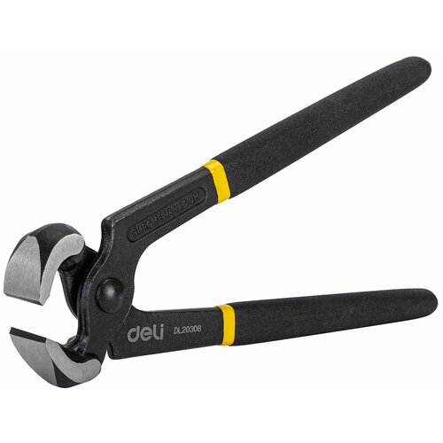 Клещи Deli Tools DL20308 8 203 мм черный клещи deli tools dl2610 10 254 мм черный