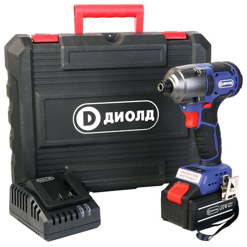 Гайковерт-шуруповерт ударный аккумуляторный ГЭА-20ЛИ-02 с батареей и ЗУ в кейсе 921700₽
