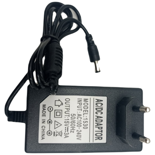 Сетевой блок питания 15D 3А AC-DC Adapter , цифрового тв приставки антенны, напольной акустики. колонки адаптер светодиодной ленты штекер 5.5x2.5 сетевой блок питания 9v 2a цифрового тв приставки антенны адаптер светодиодной ленты 9в триколор ac dc adapter 9v 2a 5 5mm 0 9 метр