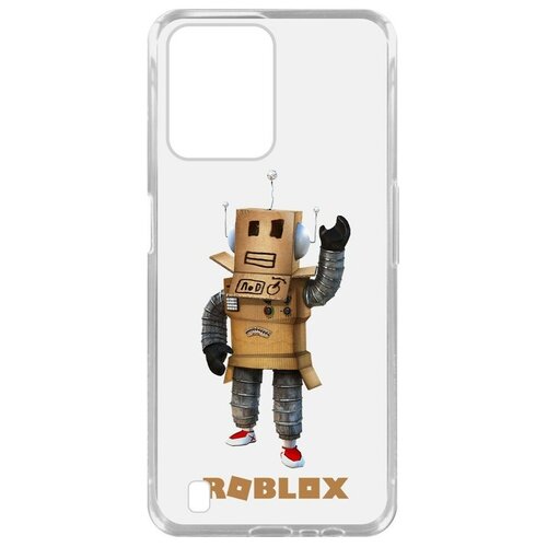 Силиконовый чехол / накладка / бампер Roblox-Мистер Робот для Realme C31