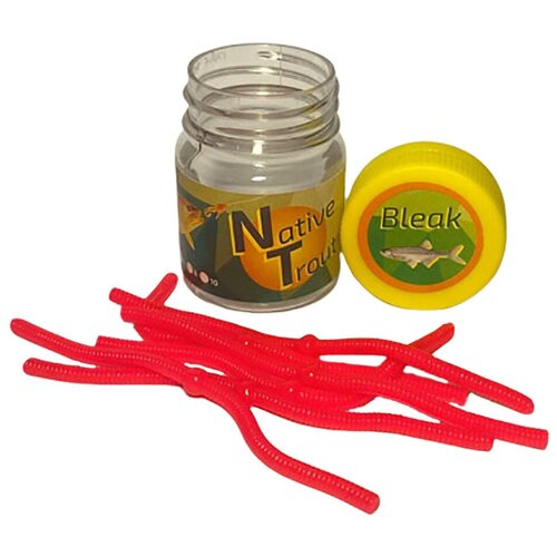 Силиконовая приманка Доширак Fish Season 105мм Цвет ярко-розовый 207 Ароматизатор Уклейка 6штуп 229₽