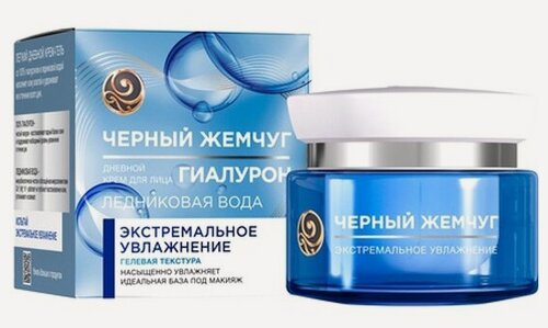Изображение товара Крем-гель для лица Черный Жемчуг Экстремальное увлажнение дневной, 50 мл