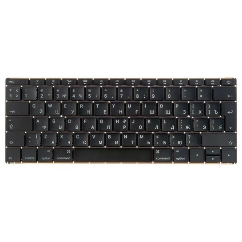Клавиатура для MacBook 12 Retina A1534 Mid 2017 Г-образный Enter RUS РСТ 8692₽