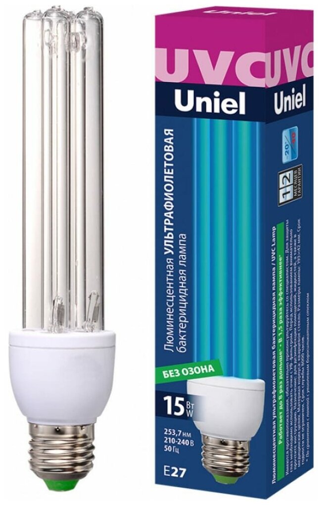 Энергосберегающая бактерицидная лампа Uniel UL-00007270