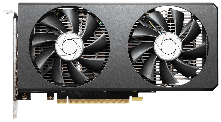 Видеокарта MSI GeForce RTX 3060 Ti TWIN FAN 8G OC LHR, Retail