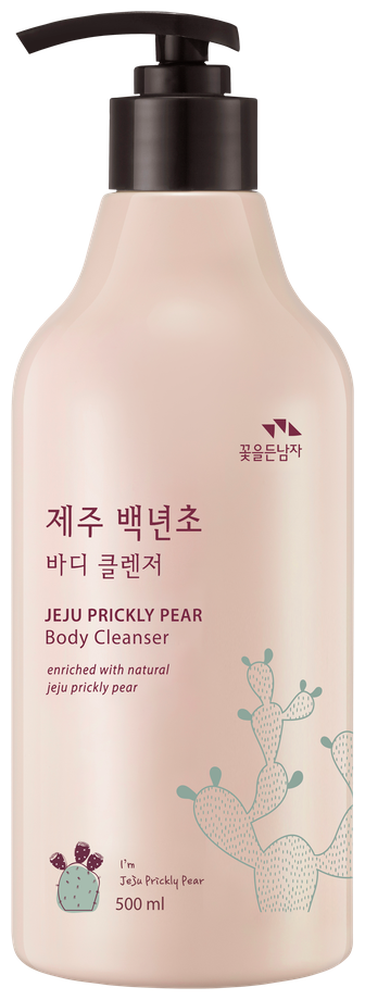 Гель для душа FLOR DE MAN Jeju Prickly Pear Body Cleanser с кактусом