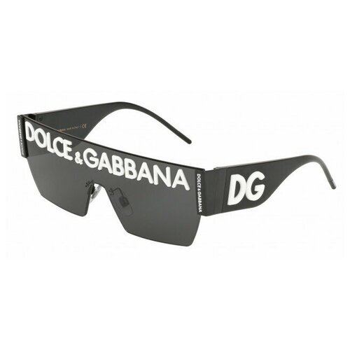 Солнцезащитные очки DOLCE & GABBANA, серый, черный