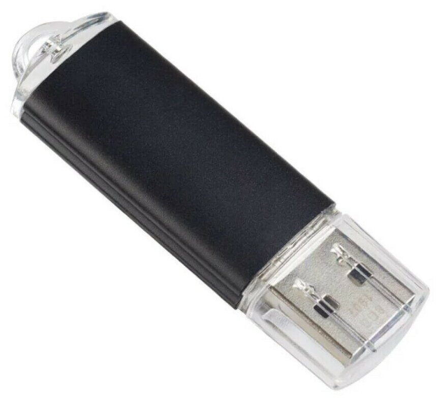 Perfeo USB Drive 8GB E01 Black PF-E01B008ES - фото №2