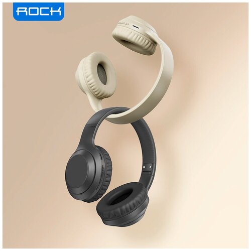 Беспроводные наушники ROCK RAU0660 O2 Wireless Headphones - Белые
