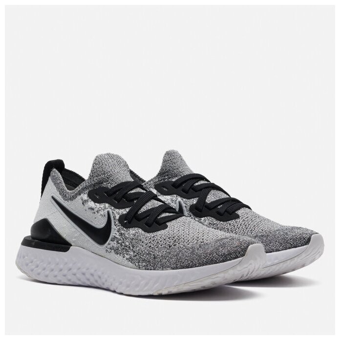 womens epic react flyknit 2 black