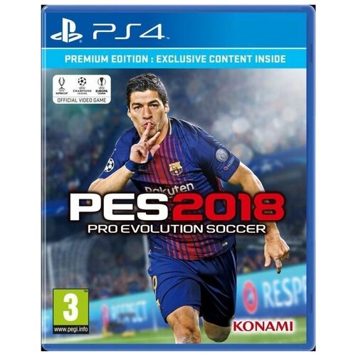 Pro Evolution Soccer 2018 (PES 2018) Premium Edition Русская Версия (PS4) pro evolution soccer 2013 pes 13 русская версия xbox 360