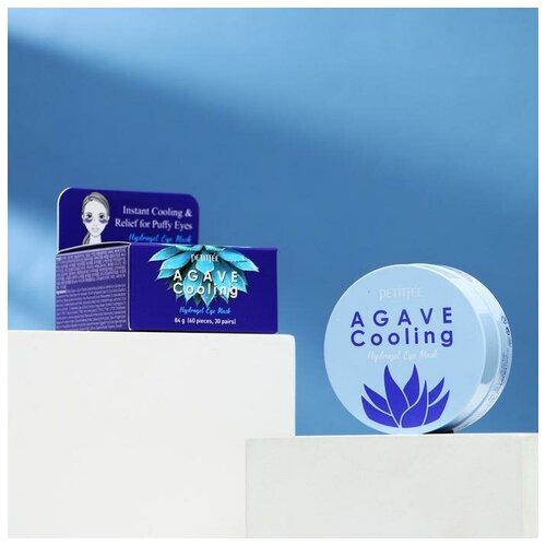 Гидрогелевые патчи Petitfee, с охлаждающим эффектом и экстрактом агавы 60 шт.