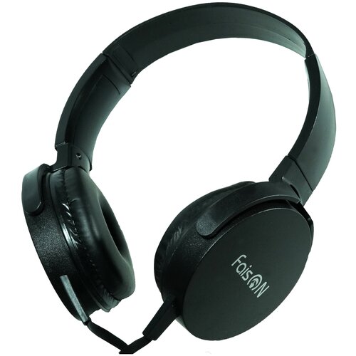 Наушники полноразмерные FaisON HP-18 Vivid микрофон кнопка ответа кабель 12м цвет черный 58500₽