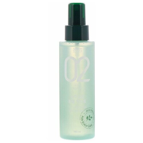 Amos 02 the green tea volume mist - Мист для объема волос с зеленым чаем
