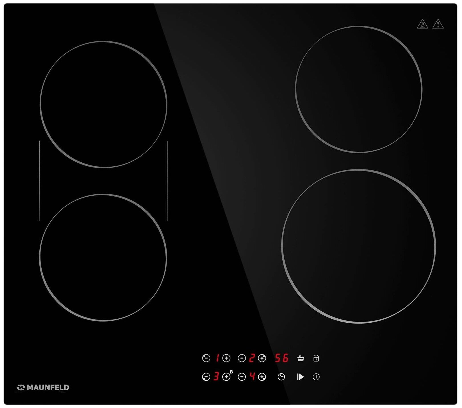 Электрическая варочная панель MAUNFELD CVCE594BDBK