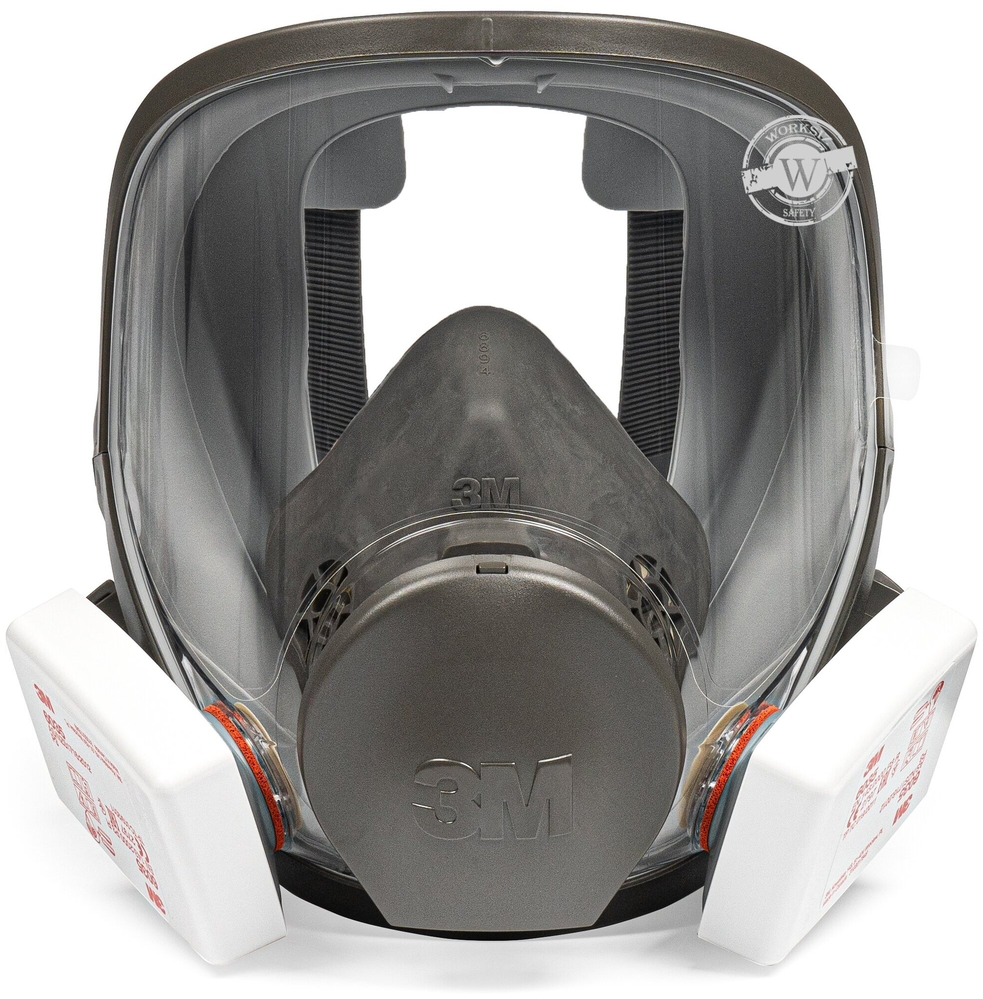 Комплект защиты от пыли 3M™ 6700 (полнолицевая маска 3М™ 6700, фильтры 6035 и 3 защитные пленки 3М™ 6885) / малый размер S