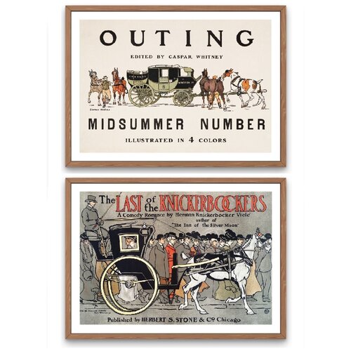 Набор интерьерных постеров 30х 40 см 