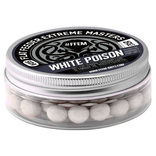 FFEM Бойлы плавающие Pop-Up 10mm White Poison (55шт)