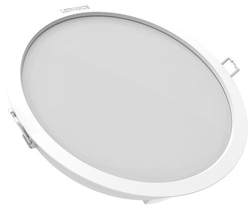 Светильник светодиодный Eco Class Downlight DL 865 WT 18Вт 6500К IP44 1710лм ДВО даунлайт кругл. встраив. ультратонкий LEDVANCE 4058075644298