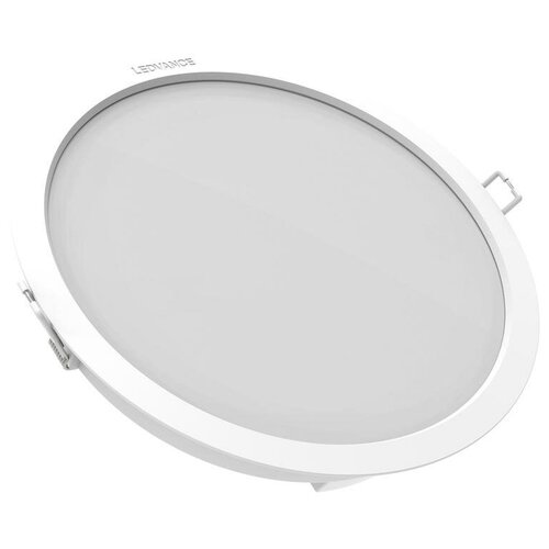 Светильник светодиодный Eco Class Downlight DL 865 WT 18Вт 6500К IP44 1710лм ДВО даунлайт кругл. встраив. ультратонкий LEDVANCE 4058075644298