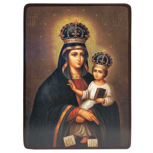 Икона Барская Божией Матери, размер 19 х 27 икона барская божией матери размер 19 х 27