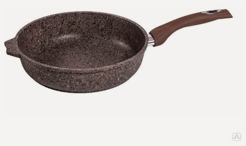 Изображение товара Сковорода Мечта Посуда мечта "Premium" (mokko) несъемная ручка, 24 см