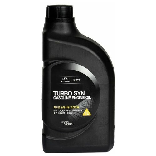 Синтетическое моторное масло Mobis Turbo SYN Gasoline 5W-30, 4 л