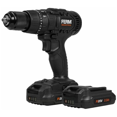 дрель-шуруповерт ударная FERM CDM1147P Li-Ion 2АКБ 1929000₽